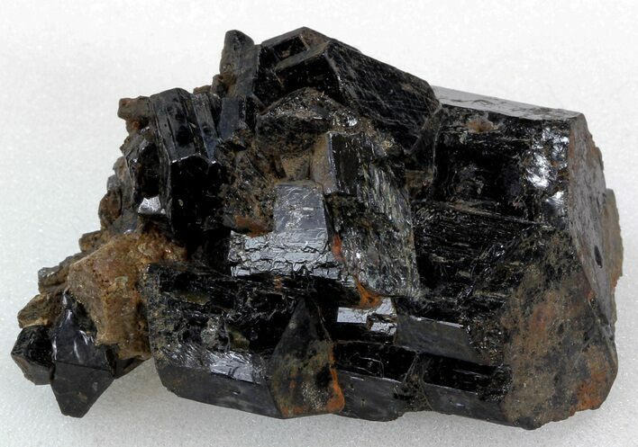 Fluoro-Magnesiokatophorite crystal cluster - Ontario, CA #37805